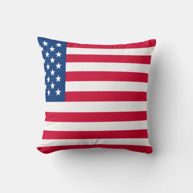 Coussin L'Amérique a explosé (Recto)
