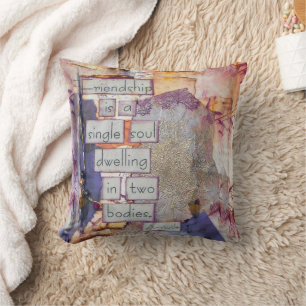 Coussin L'Amitié Est Un Unique Art Soul