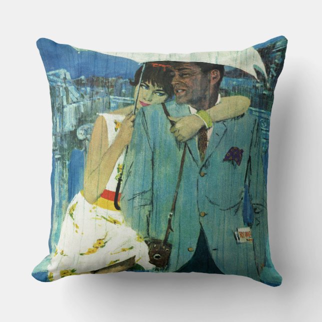 Coussin L'amour arrive à Miss Lucas (Recto)