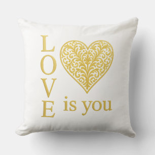 Coussin l'amour c'est toi