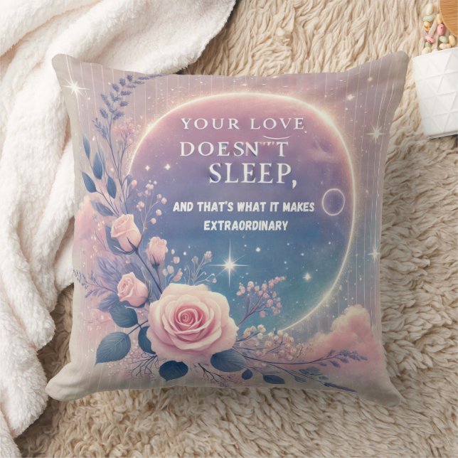 Coussin L'amour de maman art IA  (Couverture)