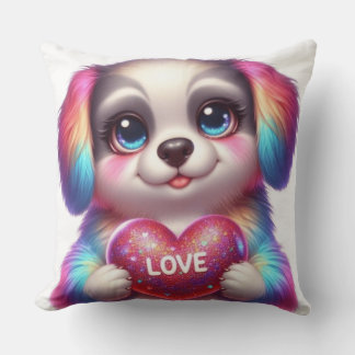 Coussin L'amour des chiots