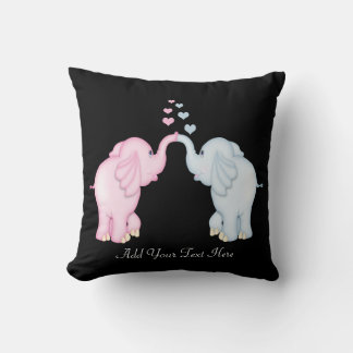 Coussin L'amour des éléphants