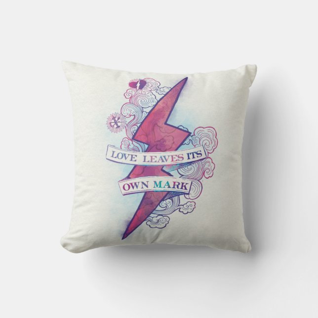 Coussin L'amour du charme | de Harry Potter laisse sa (Recto)