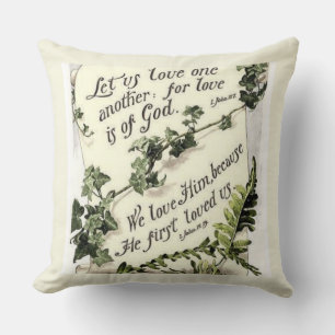 Coussin L'amour est de Dieu