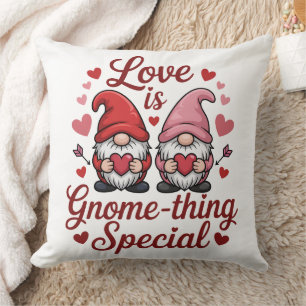 Coussin L'amour est quelque chose de gnome spécial
