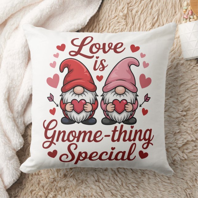 Coussin L'amour est quelque chose de gnome spécial (Couverture)