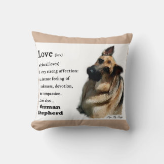 Coussin L'Amour Est Un Berger Allemand Cadeaux