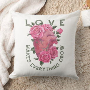 Coussin L'amour fait tout grandir