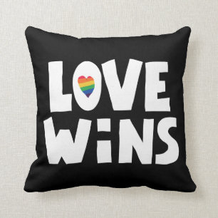 Coussin L'amour gagne