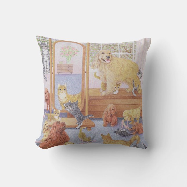 Coussin L'amour ne connaît aucune limite (Recto)