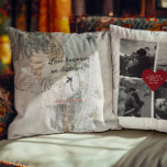 Coussin L'Amour Ne Connaît Aucune Relation De Distance De<br><div class="desc">Célébrez le lien d'amour qui s'étend sur des kilomètres avec notre Coussin "Love Knows No Distance" magnifiquement conçu. Doté d'un arrière - plan de carte d'inspiration vintage, d'un chemin de vol pointillé délicat avec une icône d'avion et d'un message sincère, ce coussin est le gardien idéal pour les couples en...</div>