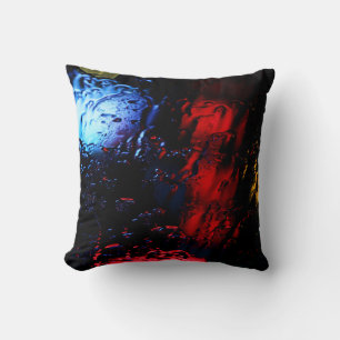 Coussin Lampe LED rouge et bleue