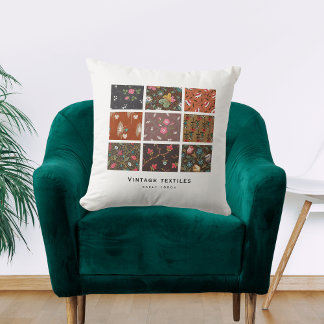 Coussin Lance d'oreiller 'Textiles Vintages' | motif conce