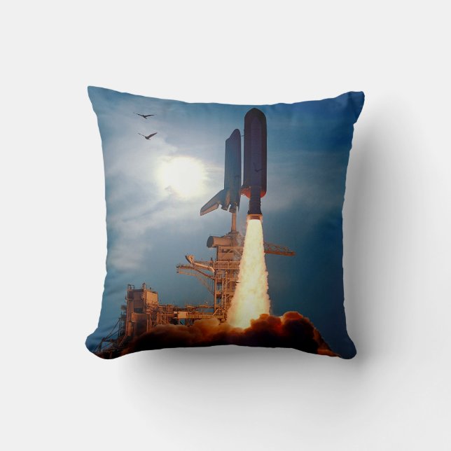 Coussin Lancement de la navette spatiale Discovery de la N (Recto)