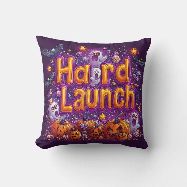 Coussin Lancement dur | ExDesigner | Halloween (Recto)