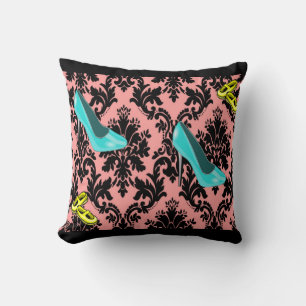 Coussin lancer des chaussures de déco d'oreiller
