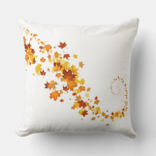 Coussin Lancer des feuilles d'automne