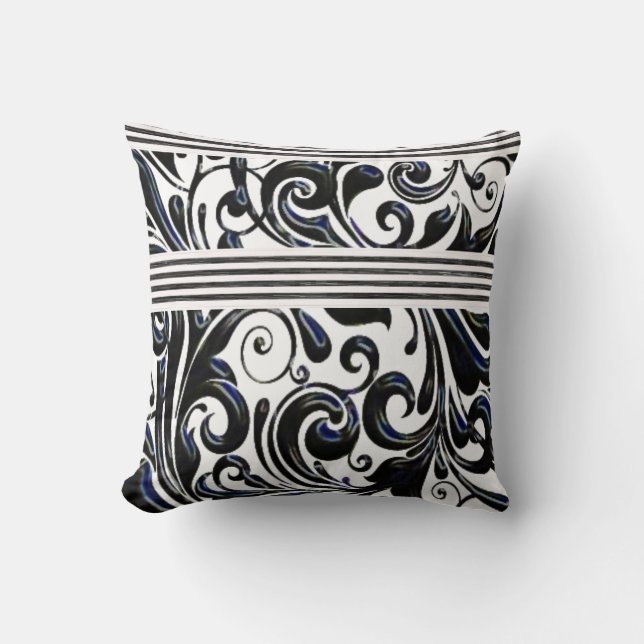 Coussin lancer la décoloration de l'oreiller (Recto)