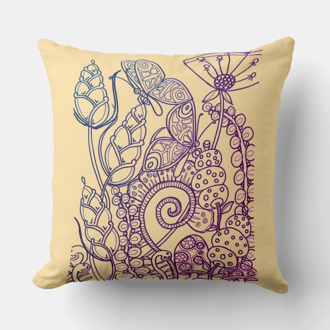 Coussin Lancer l'oreiller (Recto)