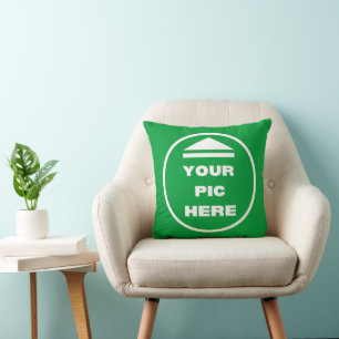 Coussin Lancer l'oreiller 16" x 16" - Ajouter votre image