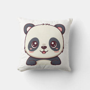 Coussin lancer l'oreiller avec le panda bébé mignon
