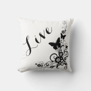 Coussin Lancer l'oreiller/Live