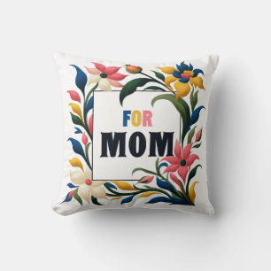 Coussin Lancer l'oreiller pour maman