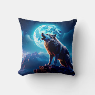 COUSSIN LANCER NUIT DE LA LUNE DU LOUP