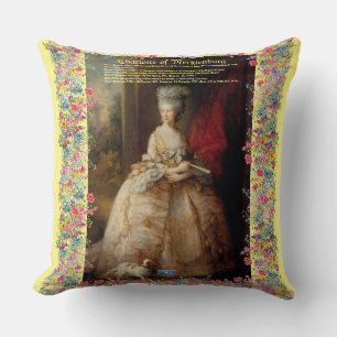 Coussin Lancez l'oreiller (Reine-Charlotte D) RFPMDesigns 