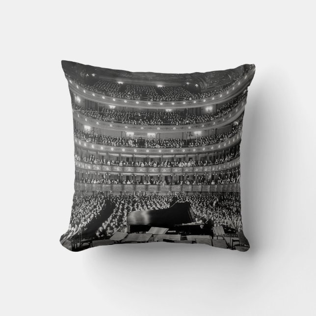 Coussin L'ancien St métropolitain 1937 de théatre de (Recto)