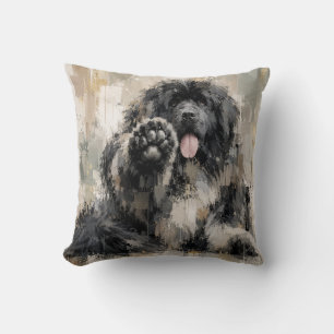 Coussin Landseer Abstrait