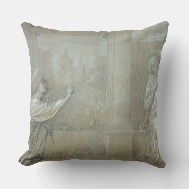 Coussin L'annonce, bande dessinée préparatoire pour le (Recto)