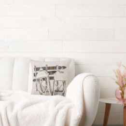 Coussin Lanternes rustiques sur le sable