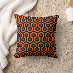 Coussin L'aperçu-Retro Géométrique Hexagone