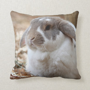 Coussin Lapin aux oreilles tombantes