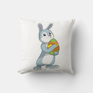 Coussin Lapin avec oeuf