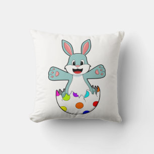Coussin Lapin avec oeuf