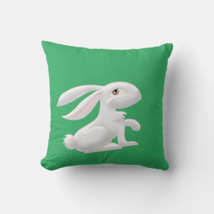 Coussin Lapin blanc