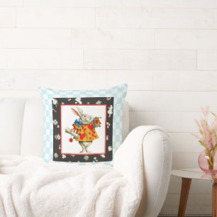 Coussin Lapin blanc 2