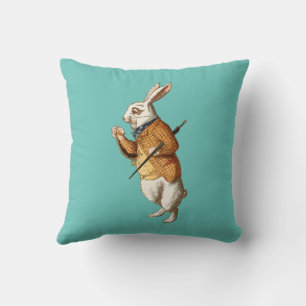 Coussin Lapin blanc (Alice's Adventures in Wonderland)