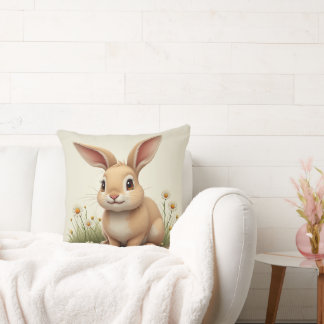 Coussin lapin cadeau de jeunes mariés