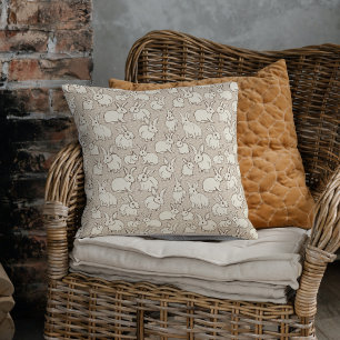 Coussin Lapin Céleste lapins Bonanza - motif.