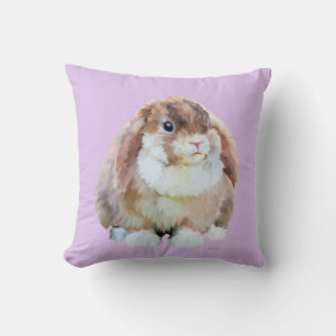 Coussin Lapin coloré