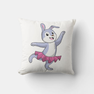 Coussin Lapin comme Ballerina au Ballet