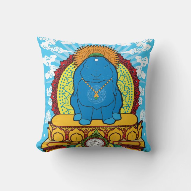 COUSSIN LAPIN DE BOUDDHA (Recto)