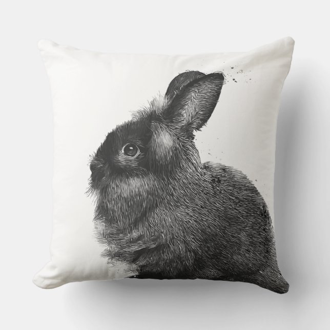 Coussin Lapin de Lionhead (Recto)