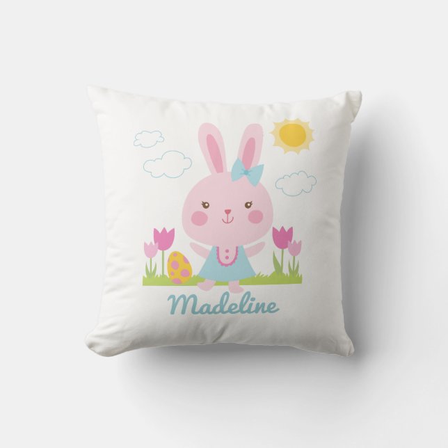 Coussin Lapin de Pâques (Recto)
