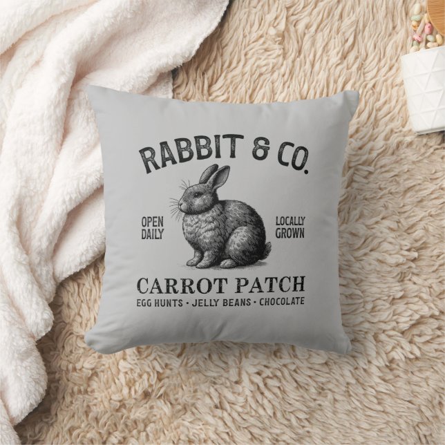 Coussin Lapin de Pâques vintage  (Couverture)