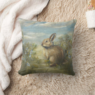 Coussin Lapin de printemps Op2